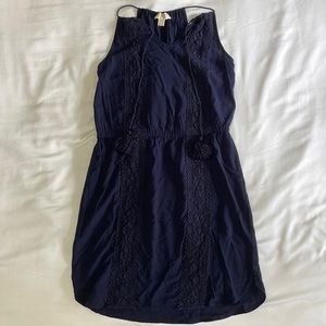 Michael Kors Navy Blue Lace Dress Size 2